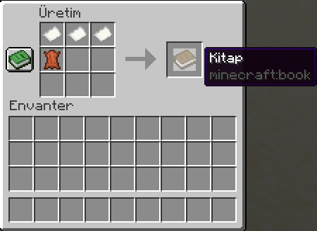 Minecraft Kitap Yapımı
