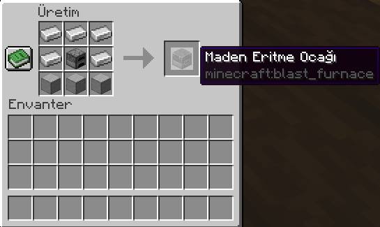 Minecraft Maden Eritme Ocağı Yapımı Minecraft Maden Eritme Ocağı Yapımı