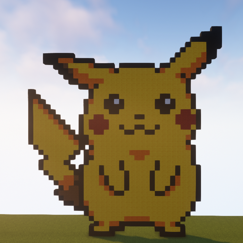 Pikachu Pixel Art