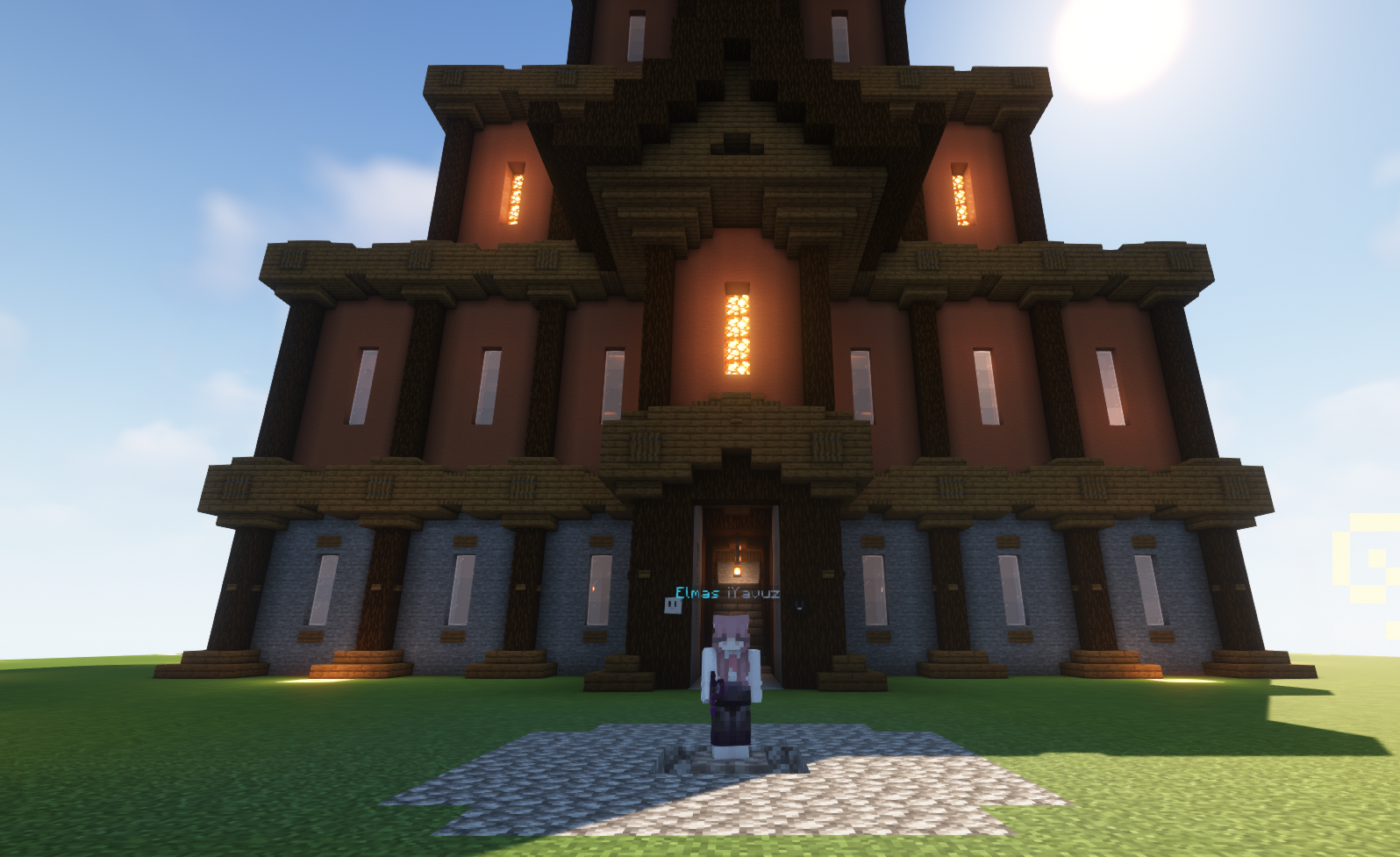 TekBlok SkyBlock Ev Modeli