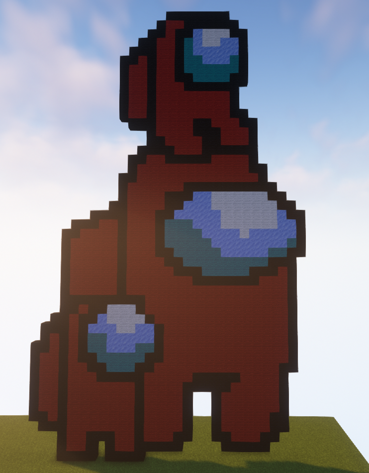 Among Us Pixel Art