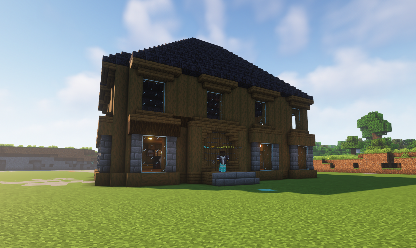 Minecraft Ahşap Ev Yapımı